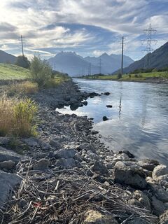 Foto von Ewald Zweifel entlang der Tour