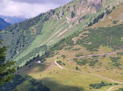 Foto von Johann Krammer entlang der Tour