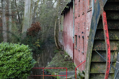 Mühlrad der Holtmühle