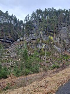 Foto von Max Leiste entlang der Tour