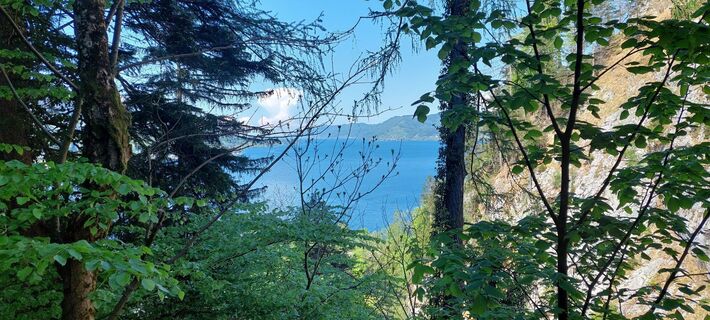 Foto von Michael Lhotka entlang der Tour