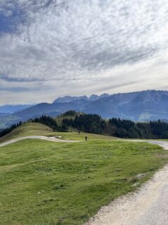 Photo de Jan Geiger le long du parcours