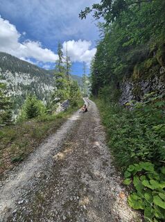 Foto de Patrick Unger a lo largo del recorrido