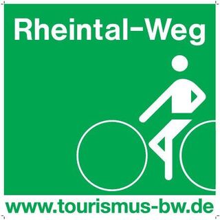 Beschilderung Rheintal-Weg