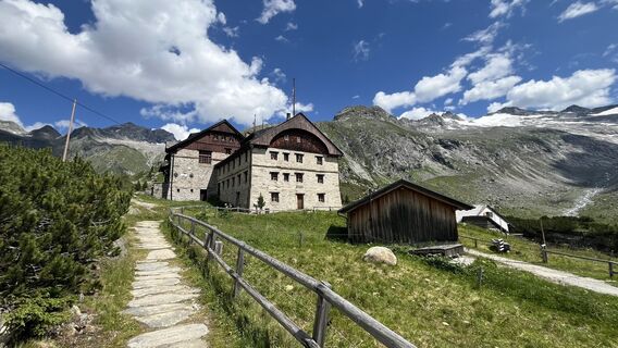 Photo de Martin Hanewald le long du parcours