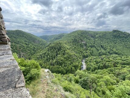 Foto von Gerald entlang der Tour
