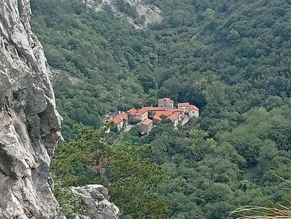 Foto de simone ravasi a lo largo del recorrido