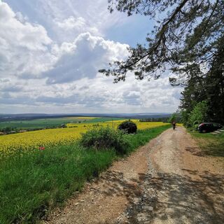 Wanderweg Richtung Tiefengruben