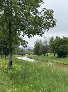 Foto von Denise Miller entlang der Tour