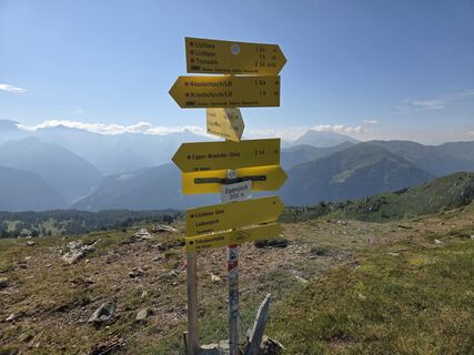 Photo de Helli Leiter le long du parcours