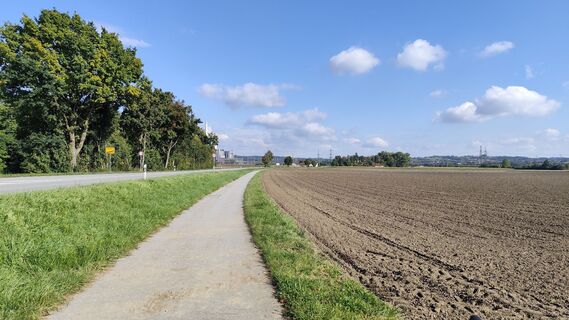 Foto von Günter Glaser entlang der Tour