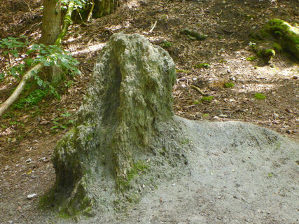 Gipsblock bei der Unteren Dietfurt
