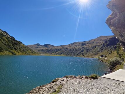 Photo de Roger Stahl le long du parcours
