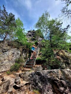 Photo de Jörg Rost le long du parcours