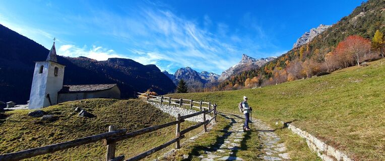 Foto von Laura Merlo entlang der Tour
