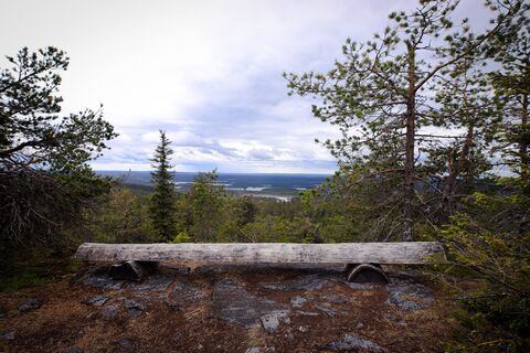 Aussichtspunkt entlang des Iirinki-Wegs, Kuusamo