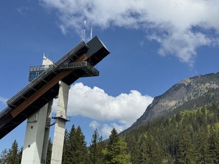 Foto von Denise Miller entlang der Tour