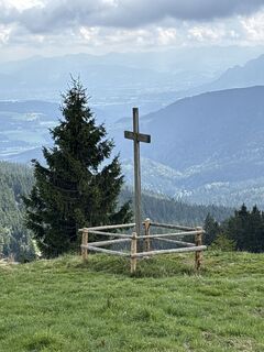 Foto von Heinz Sperl entlang der Tour