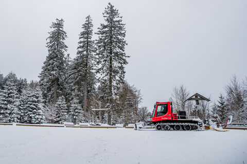 Loipengerät an der großen Grube in Willingen