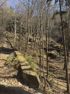 Foto von Steffen Kiesel entlang der Tour