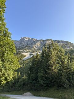 Foto von Lukas Hussl entlang der Tour