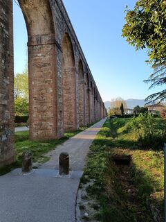 Foto von Claudio Bonin entlang der Tour