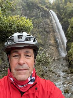 Foto de Thorsten Köbele a lo largo del recorrido