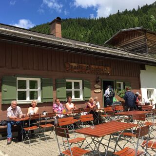 Sonnenterrasse der Inneren Wiesalpe