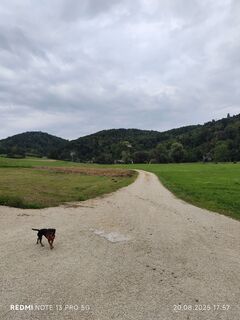 Foto von A. Schumacher entlang der Tour