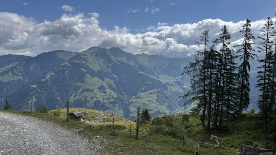 Foto von Robert Bors entlang der Tour