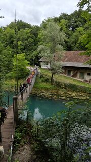 Foto von Franca Škarja entlang der Tour