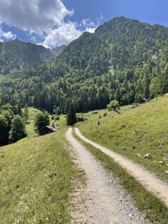 Photo de Franz Stumvoll le long du parcours