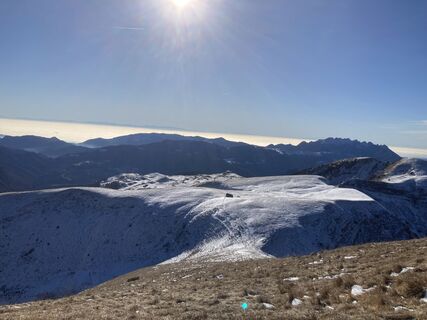 Foto de Marilena Locatelli a lo largo del recorrido
