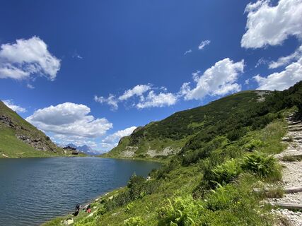 Foto von Sven Krieblin entlang der Tour