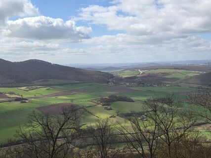 Foto von Christiane Schütz entlang der Tour
