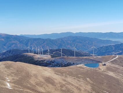 Zdjęcie z Albert Grillitsch wzdłuż trasy