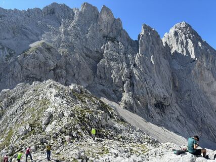 Photo de Wilhelm Böning le long du parcours