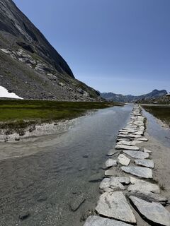 Foto de David Thomaere a lo largo del recorrido