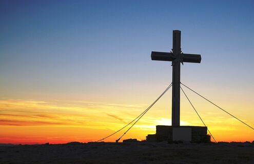 Sonnenuntergang am Stuhleck