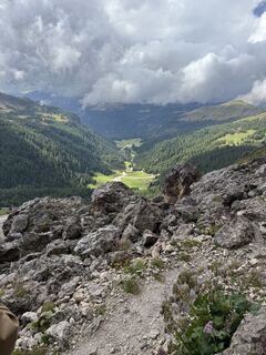 Foto von Davide Barbiero entlang der Tour