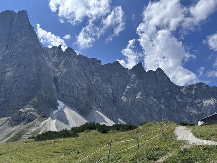 Photo de Petra Lintner le long du parcours