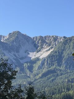 Zdjęcie z Cornelia Egger wzdłuż trasy