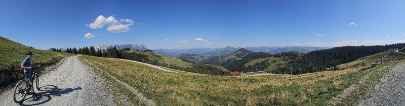 Foto von Martijn entlang der Tour