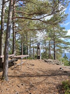 Zdjęcie z Erika Steinkellner wzdłuż trasy