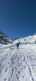 Foto von Anita Hüttl entlang der Tour