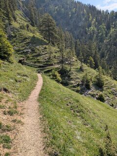 Foto von Sarah Wellhöner entlang der Tour