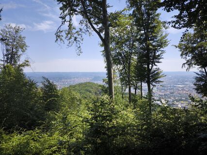 Foto von Colleen Wieser entlang der Tour