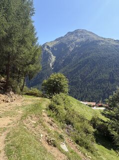 Foto von Melanie Feldmann entlang der Tour