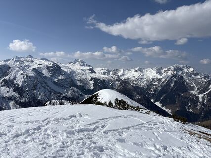 Photo de Heinz Sperl le long du parcours
