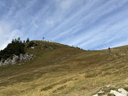 Foto de Cécile Schwyter a lo largo del recorrido